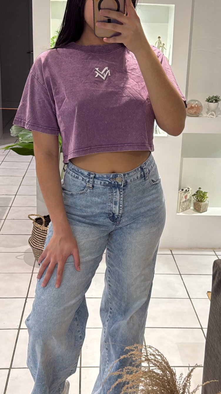 Tshird Crop Top