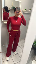 Burgundy Luxe Set