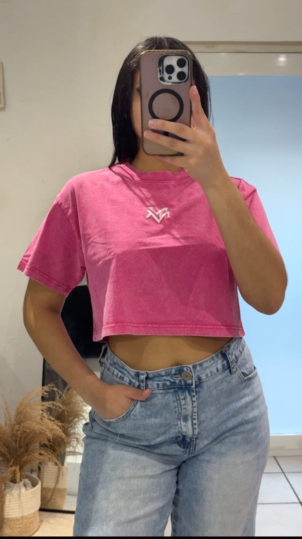 Tshird Crop Top